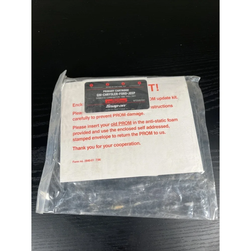 Snap-On‎ Primary Cartridge GM Chrysler Ford Jeep 1996-2001